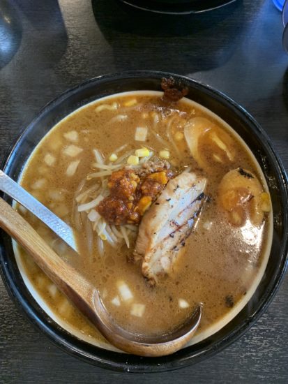 一番人気の特味噌ラーメンです